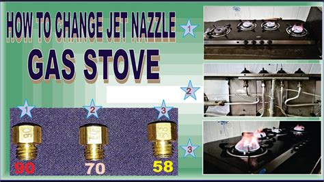 changing out gas stove
